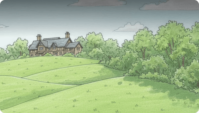 Brant och krävande terräng